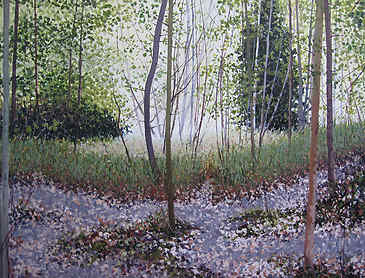 Crossroads, 2013, 36" x 48", acrylic on canvas, SOLD