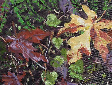 Field Study #4, 2007, 5" x 5", acrylic on canvas